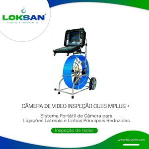 Câmera de Vídeo Inspeção CUES MPlus+