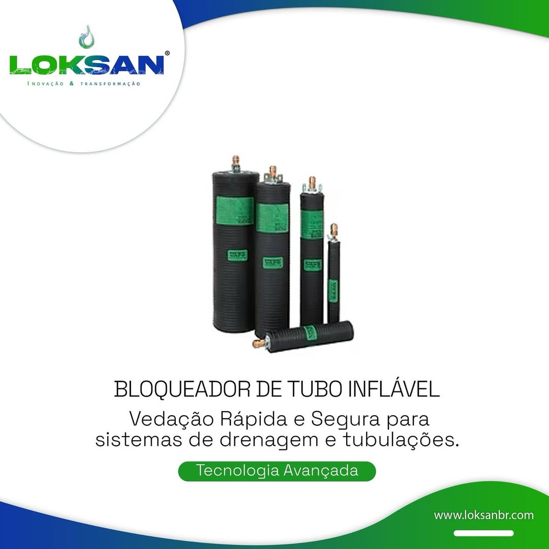 Bloqueador de Tubo Inflável